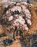 Samuel Palmer In a Shoreham Garden oil painting artist